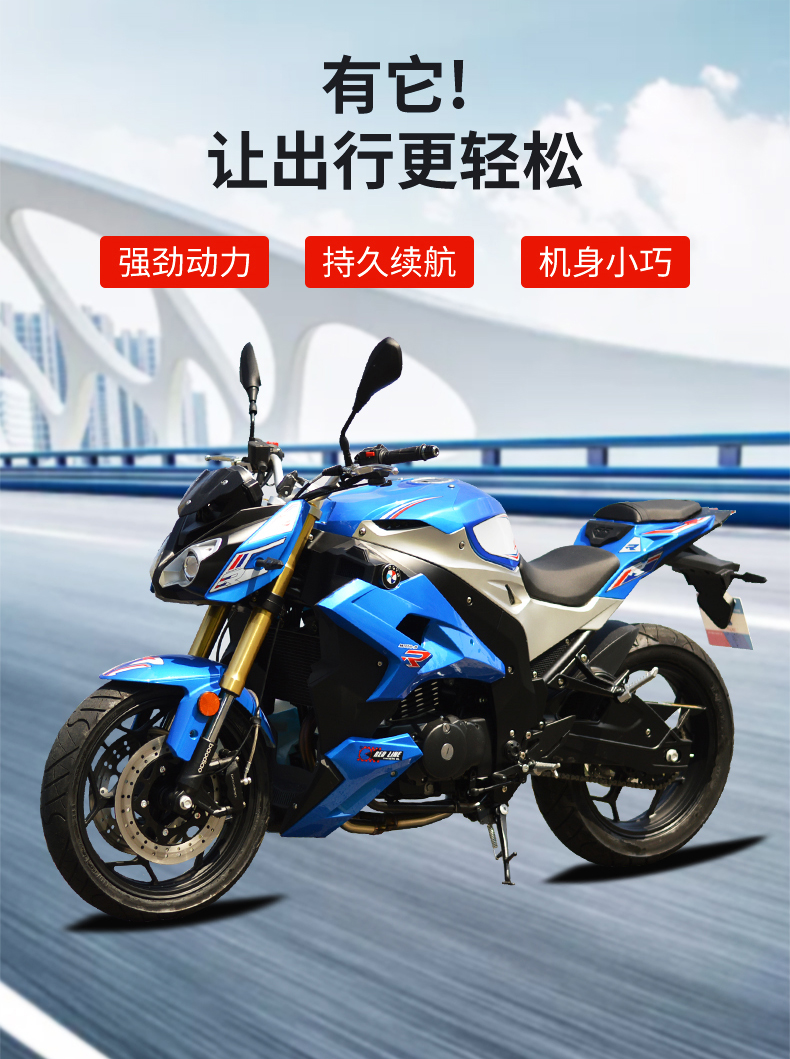 国四全新单r摩托车街车大跑车地平线公路赛电喷双缸