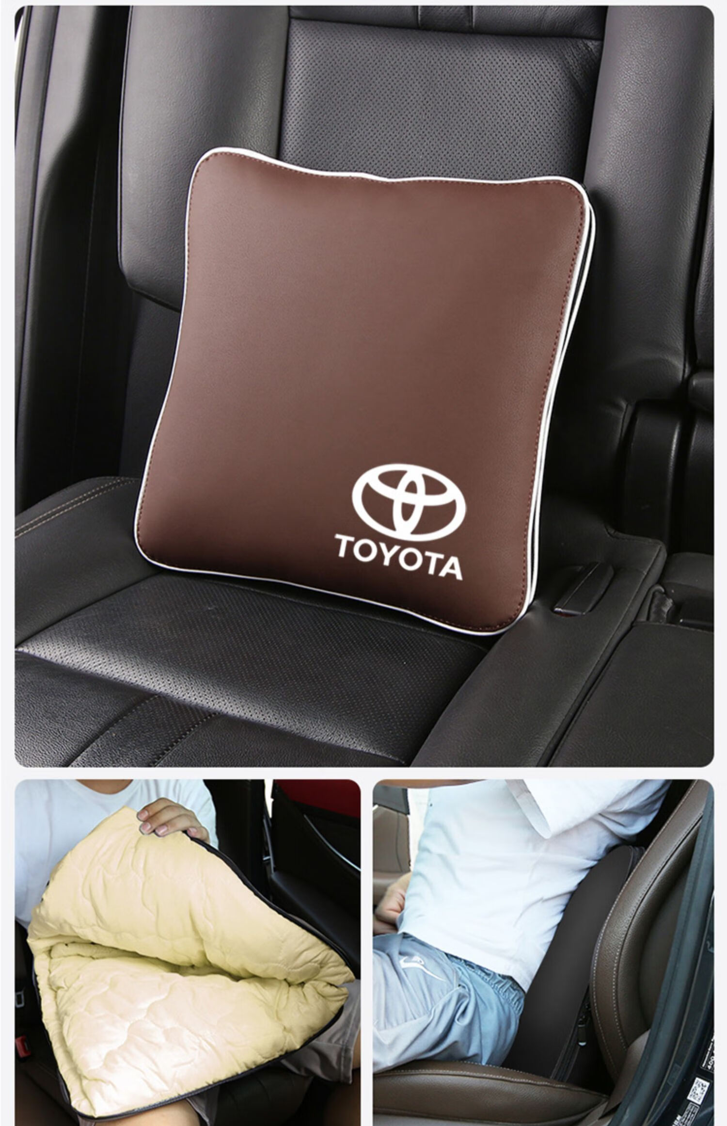 帅文威尔法汽车头枕腰靠丰田威尔法汽车抱枕护颈枕内饰改装腰靠垫车枕