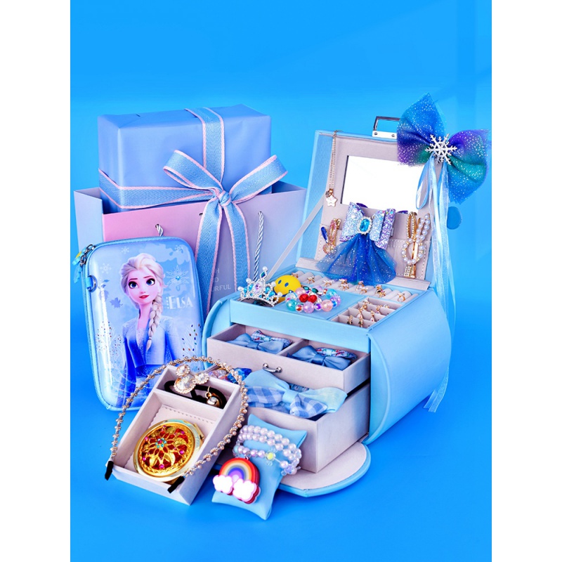 定制高端冰雪奇缘爱莎公主女童生日礼物6岁小女孩儿童高端实用10礼盒7
