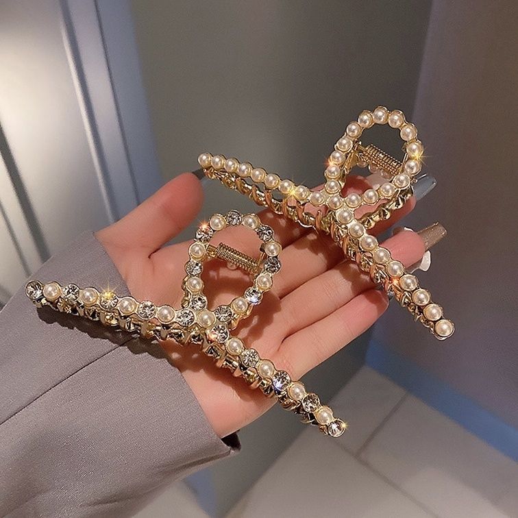 赢夫人抓夹后脑勺发卡头发夹子头饰韩版优雅气质大号发夹鲨鱼夹发抓