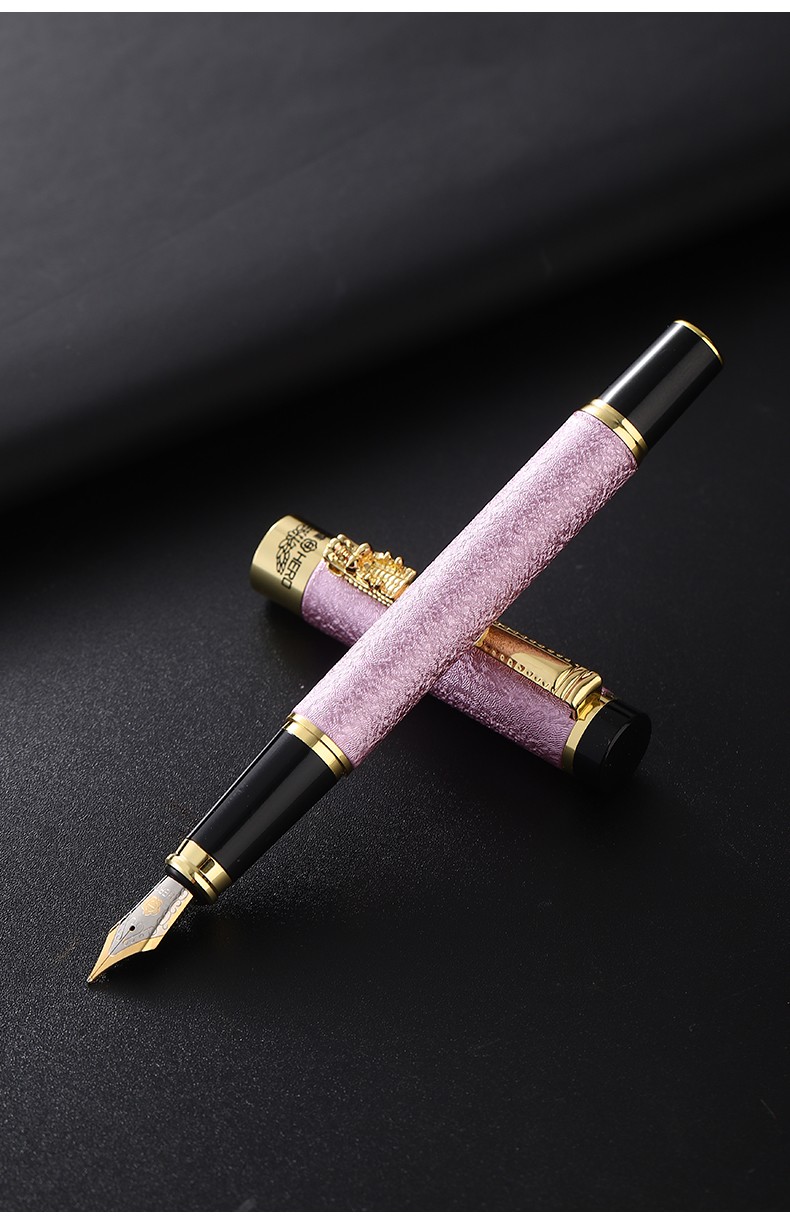 英雄钢笔6006美工笔弯尖成人练字书法笔中小学生专用签名签字硬笔男