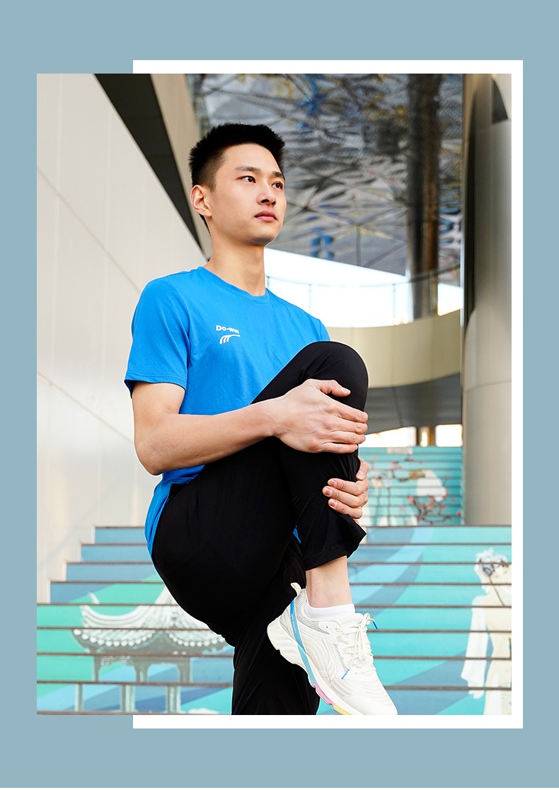 多威运动t恤男女新款圆领衫健身跑步训练短袖休闲运动服2212038白色s