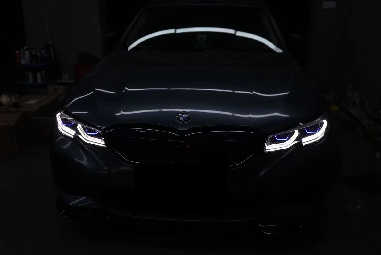 宝马新3系g20g28激光大灯总成320 325 330四近四远日行灯升级改装