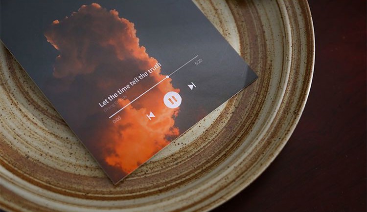 宏科华人间朝暮风景明信片日系唯幻天空约文艺盒装贺卡 人间朝暮-30张