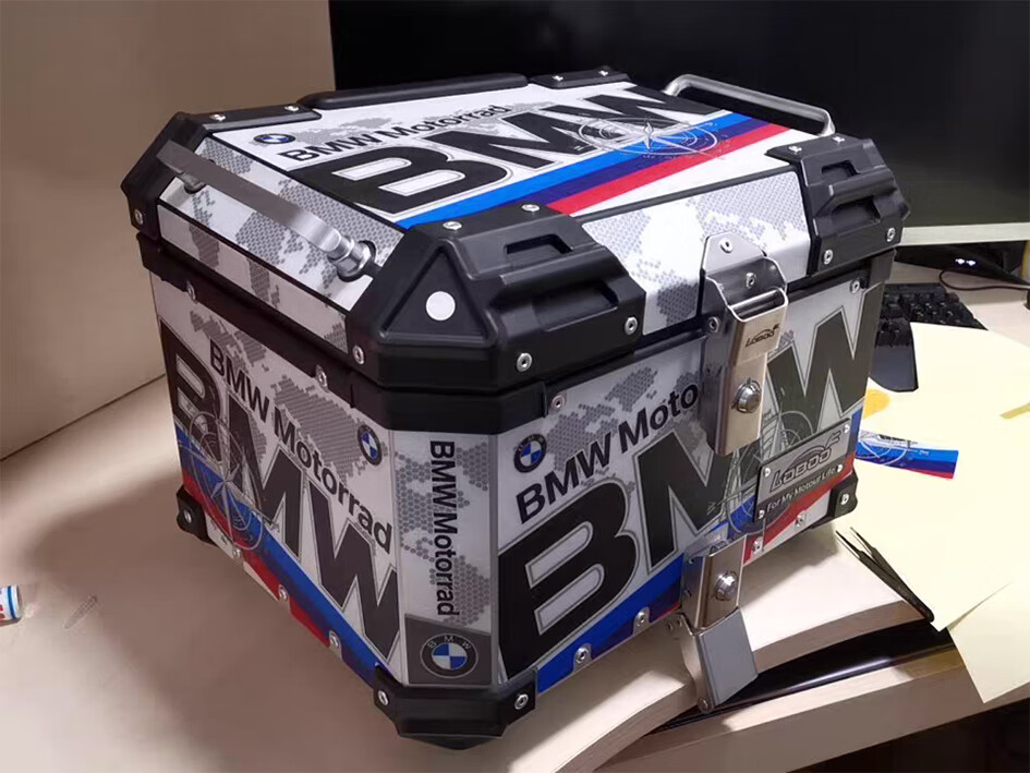 水鸟摩托车原厂三箱贴花萝卜箱子贴画防水防晒加厚反光拉花尾箱边箱