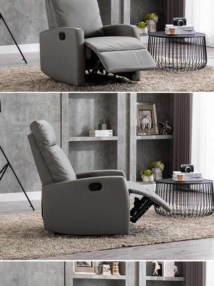 小户型客厅单人可躺沙发多功能电动按摩椅懒人休闲手动摇摇椅美甲美睫