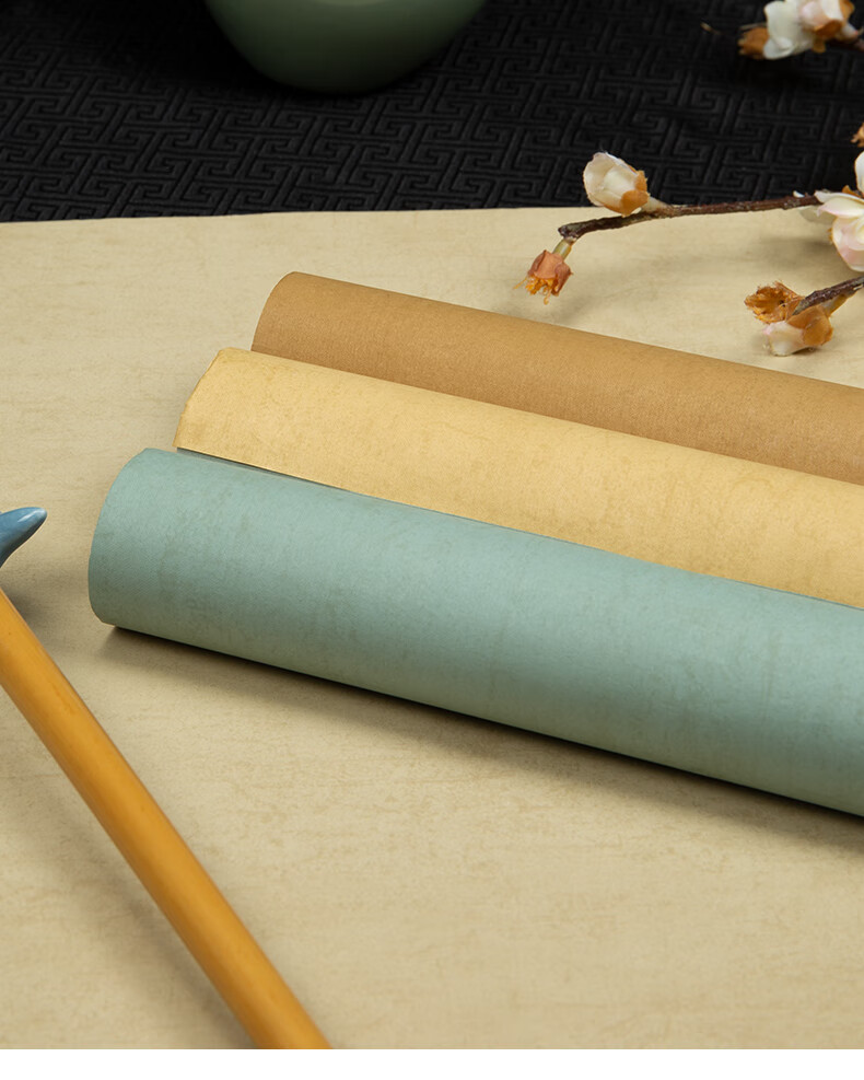 皖南文宝堂 蜡染宣纸书法纸仿古国展投稿宣纸松花笺仿明清四尺六尺对