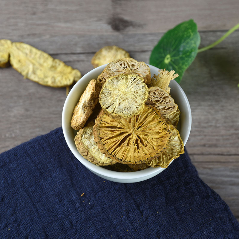 北京同仁堂金果榄中药材 金果榄片 金牛胆 九牛胆 地苦胆 青鱼胆 250g