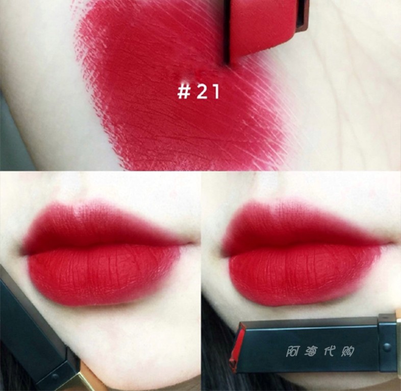 ysl圣罗兰小金条口红21哑光28胡萝卜滋润圆管12方管礼盒 小金条11