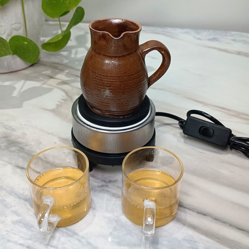 甘肃罐罐茶煮茶器茶罐电茶炉煮茶电炉子咖啡炉家用迷你熬茶电热炉 a