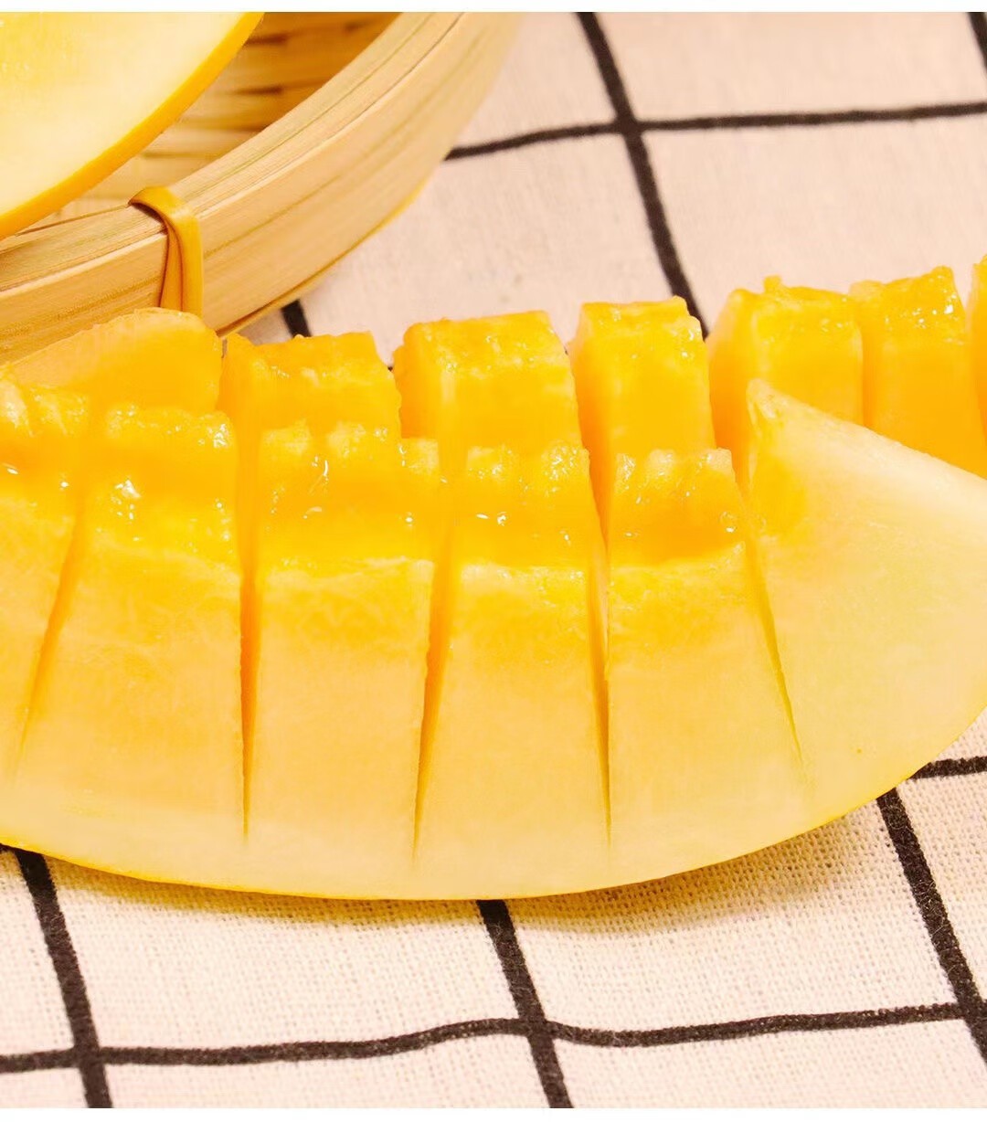 陕西阎良黄金蜜瓜新鲜现摘现发当季水果甜瓜黄金蜜瓜优选带箱4755斤