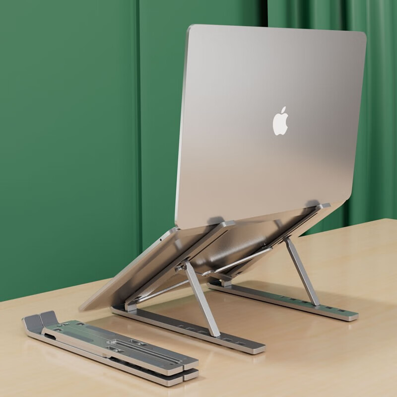 云腾（YUNTENG）笔记本支架电脑立式散热铝合金可折叠升降便携支架&nbsp; 6档支撑