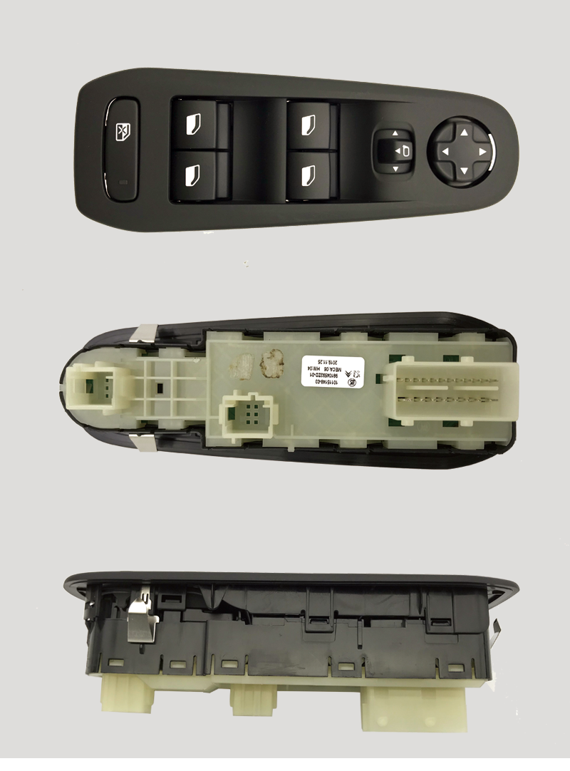 適用於標緻308s標誌408升降器開關 汽車車窗玻璃升降器開關按鈕按鍵