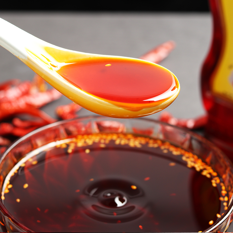 四川俩口子香辣红油凉拌菜夫妻肺片鸡爪辣椒油麻辣油1.