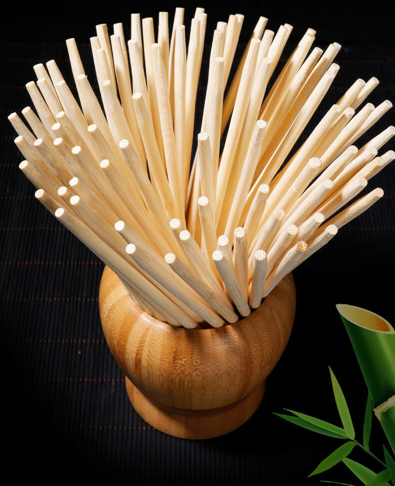 一次性筷子独立包装卫生方便竹筷外卖打包快餐商用家用酒席餐具300双