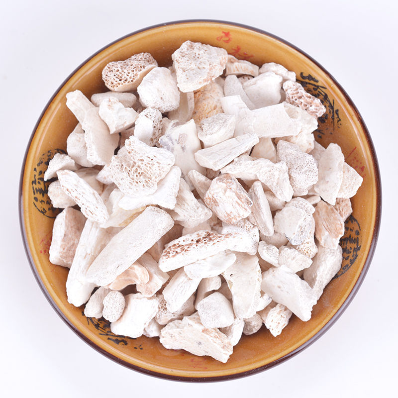 北京同仁堂原料 中药材生龙骨五花煅龙骨 配桂枝龙骨牡蛎汤白龙骨化