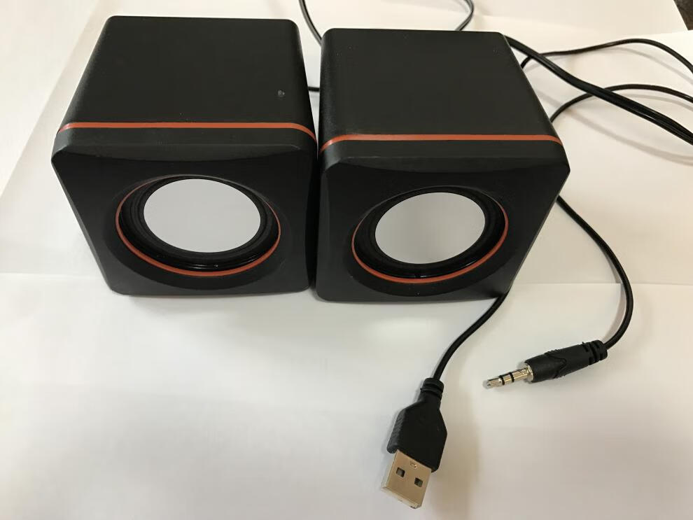 101c便携式小方块音箱多媒体笔记本电脑小音箱usb2.