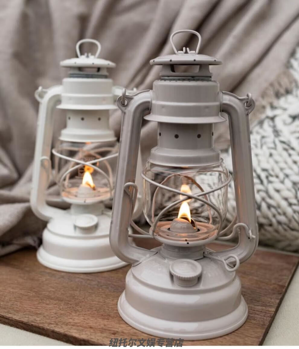物兮2022户外照明煤油灯 德国户外老式露营野营帐灯篷煤油灯马灯 灯芯