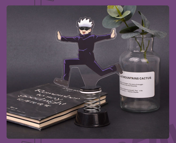 亲臣现货二次元动漫立牌咒术回战五条悟摇摇乐亚克力摆件钥匙扣小礼品