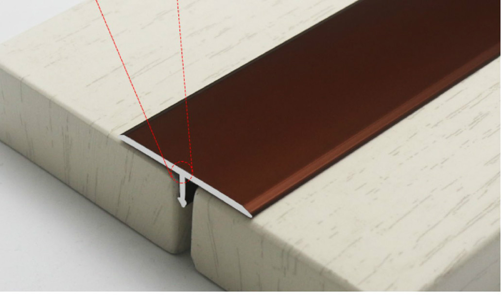 t字型金属铝合金木地板压条收边条装饰t型条大理石门槛压条收口条4