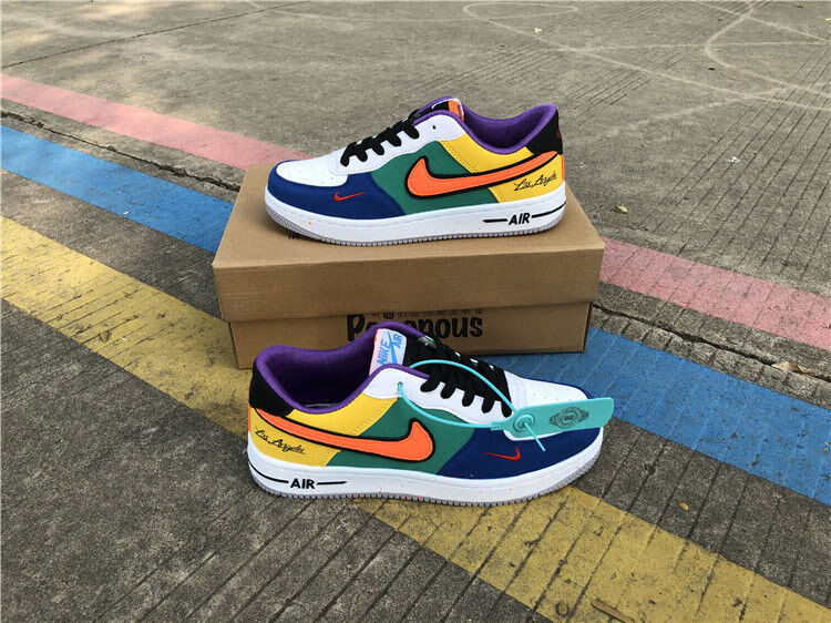 ins超火空军一号云雾蓝高低帮小白鞋韩版百搭休闲春夏运动跑步鞋低帮