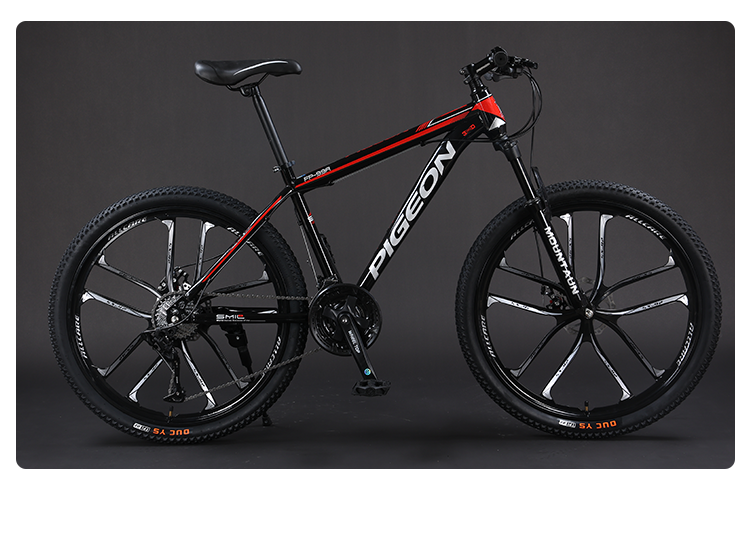 飞鸽(flying pigeon) 飞鸽自行车山地车成人男女青少年学生30速高碳钢