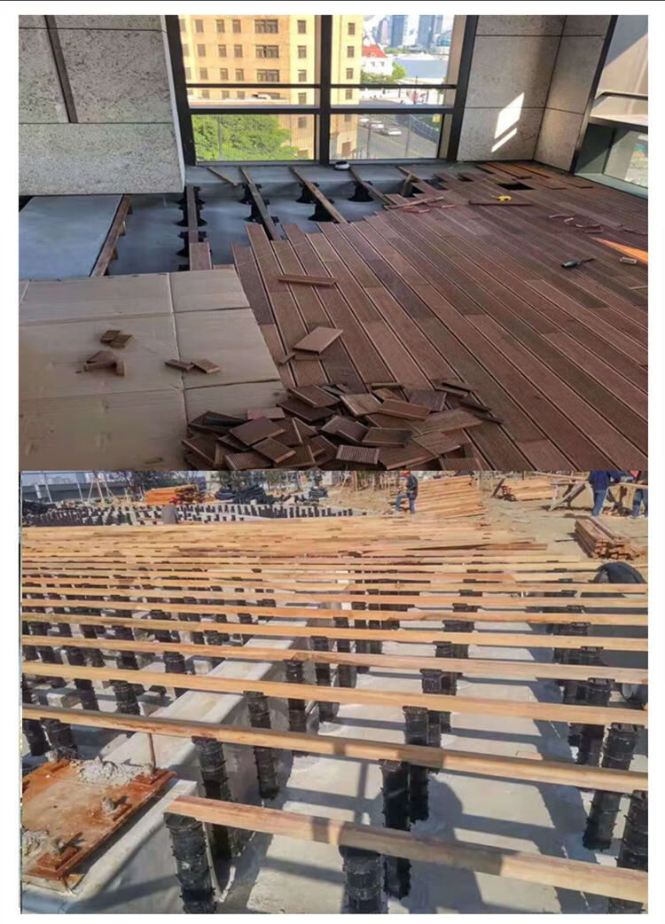 万能支撑器 龙骨支撑器露台架高防腐木室内外地板增高可调节塑木阳台