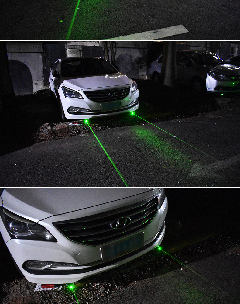 适用于汽车激光炮镭射灯投影灯摩托车激光射灯防追尾警示灯改装装饰
