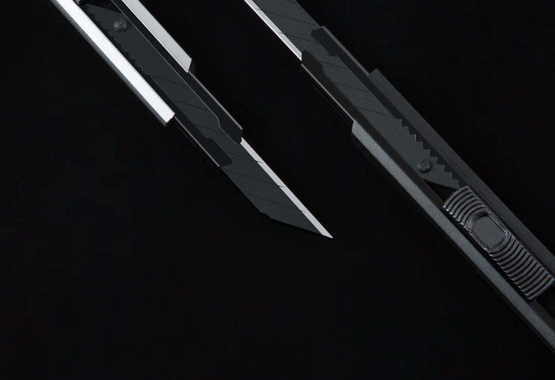 小米有品金属美工刀刀片小号手工雕刻刀拆快递小刀子不锈钢壁纸刀