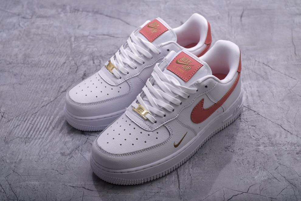 公司级 空军一号白灰金迷你钩af1寿桃低帮双钩休闲男女板鞋cz0270 cz