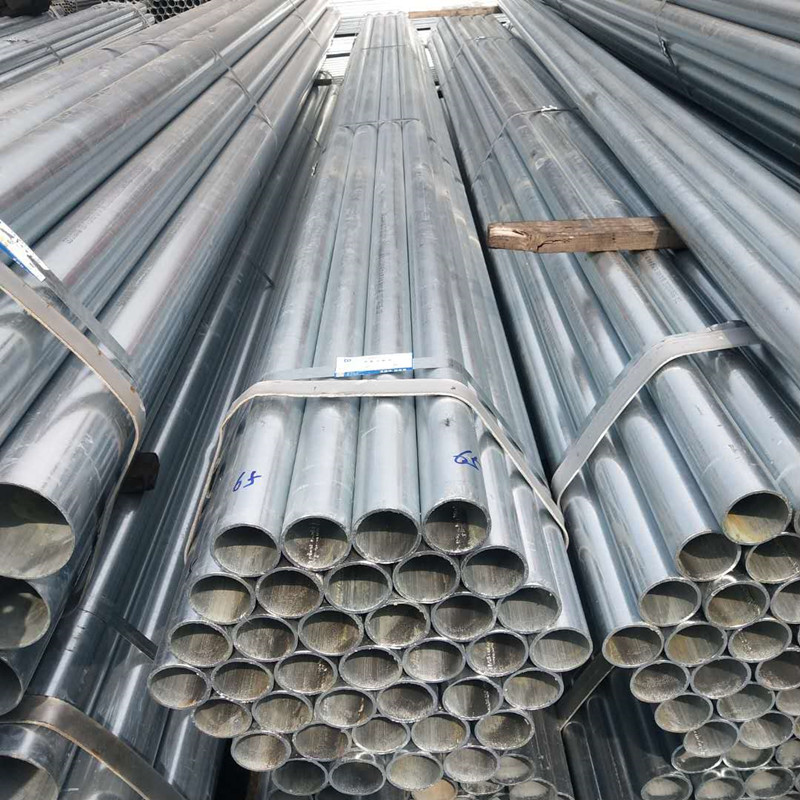15寸镀锌管空心圆管q235b热镀锌钢管dn40套丝下水管均可零售切割
