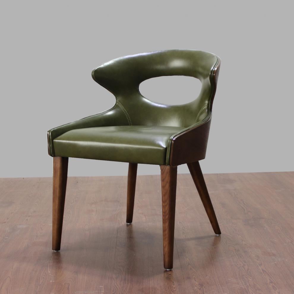 索讯科木椅餐椅简约北欧水曲柳靠背成人餐厅咖啡厅个性创意书房椅木椅