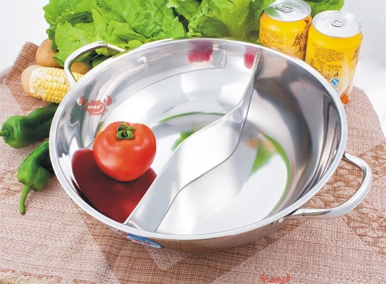 关东煮格子盆 麻辣烫锅商用适用锅煮菜锅串串锅摆摊关东煮锅煤气格子