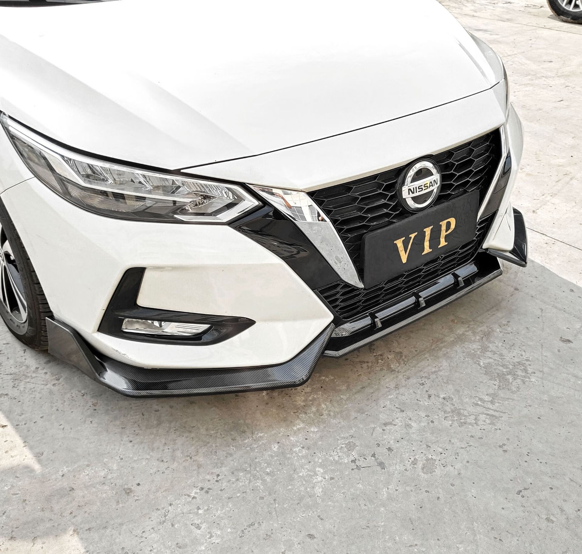 20款新轩逸改装前铲包围14代轩逸前唇侧裙前铲尾翼后唇装饰包角 20款