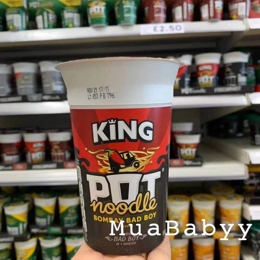 英国potnoodle方便面114g多口味选择beeftomato