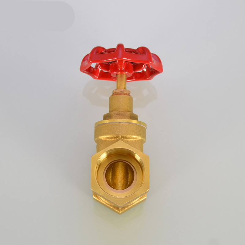 家用自来水闸阀全铜4分6分1寸dn15 20 25管道水表开关阀门 dn40铜闸阀
