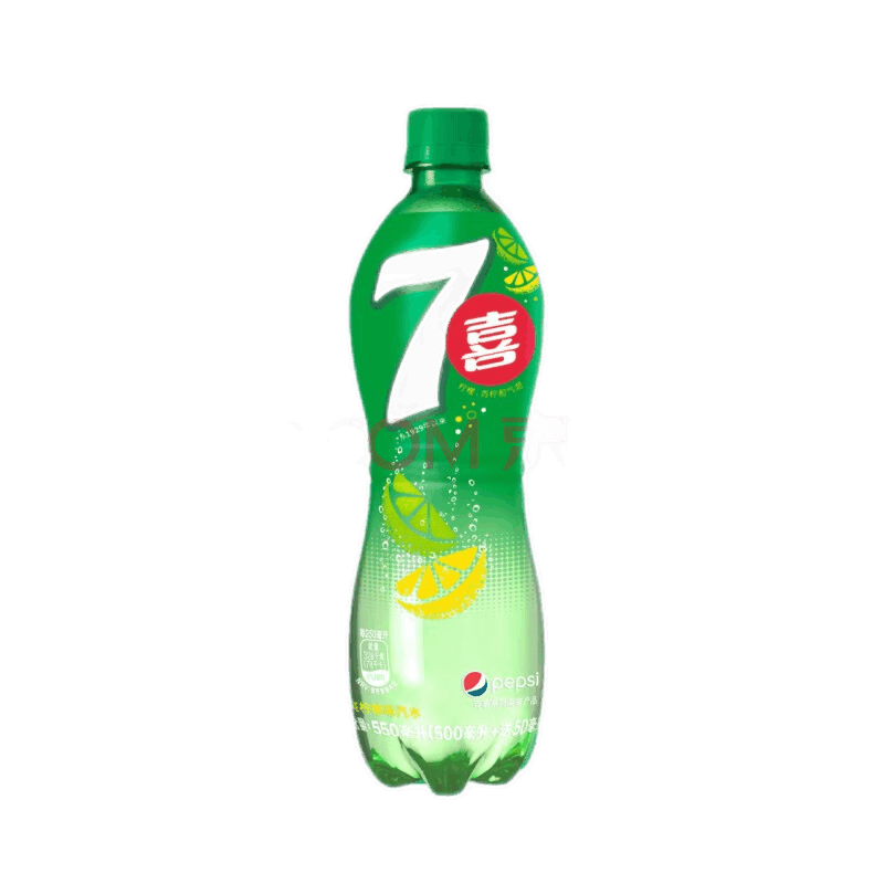 百事可乐七喜柠檬味碳酸汽水500ml50ml8瓶15瓶饮料夏季饮品