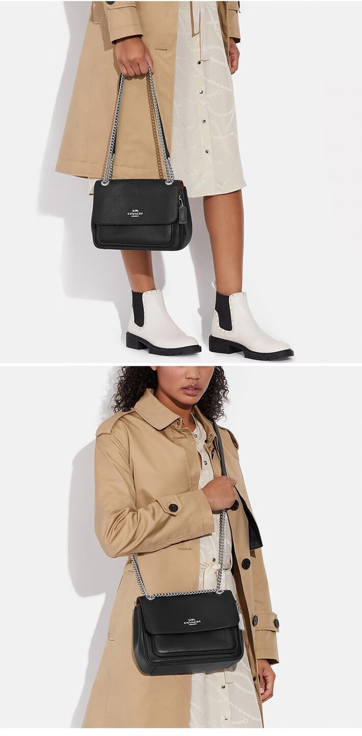 蔻驰(coach) 女士新款klare系列25单肩斜挎包链条包信封包 cc352-imp