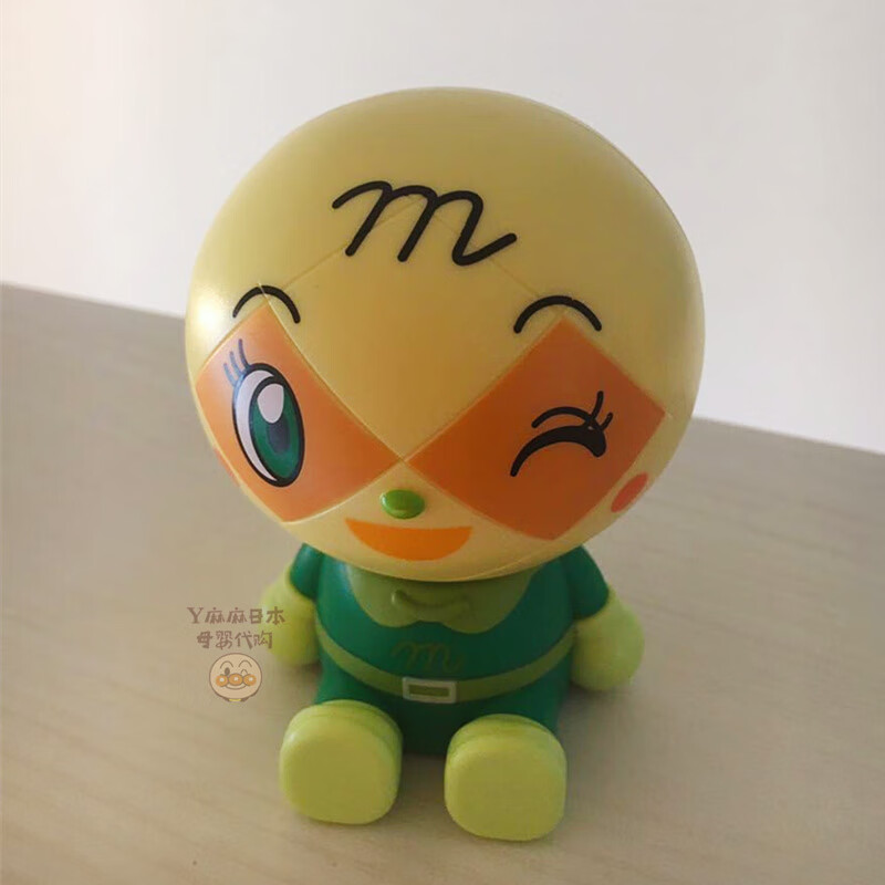 日本万代正版新品面包超人大头扭蛋摆件儿童公仔玩偶手办变形玩具