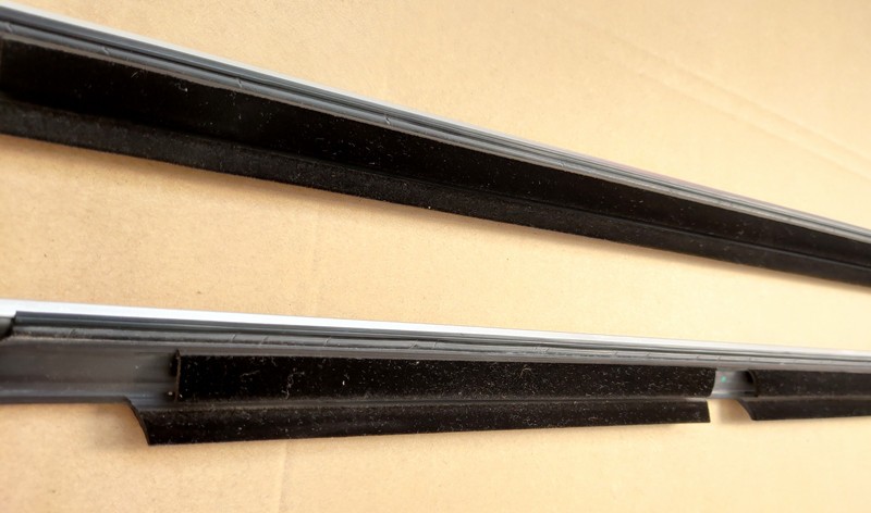 阅朗适配奔驰glk200glk260glk300车门窗玻璃外压条挡水密封胶条防水