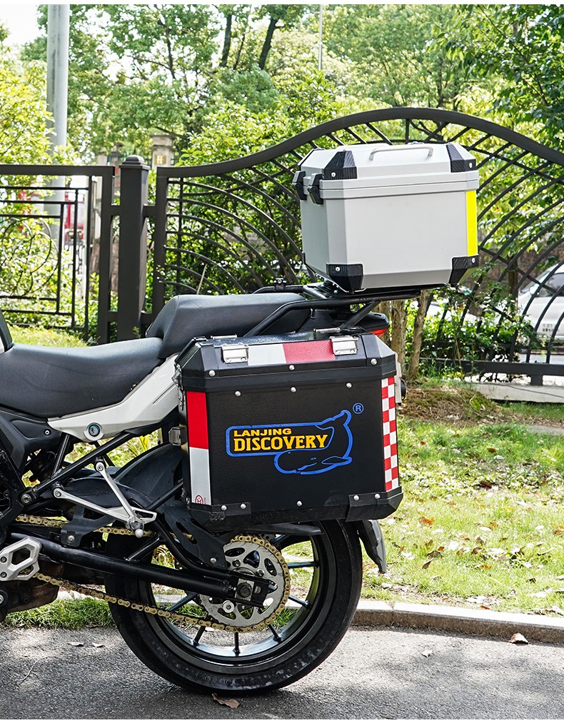 摩托车尾箱后备箱大容量行李箱踏板车电瓶电动车通用大号储物工具箱