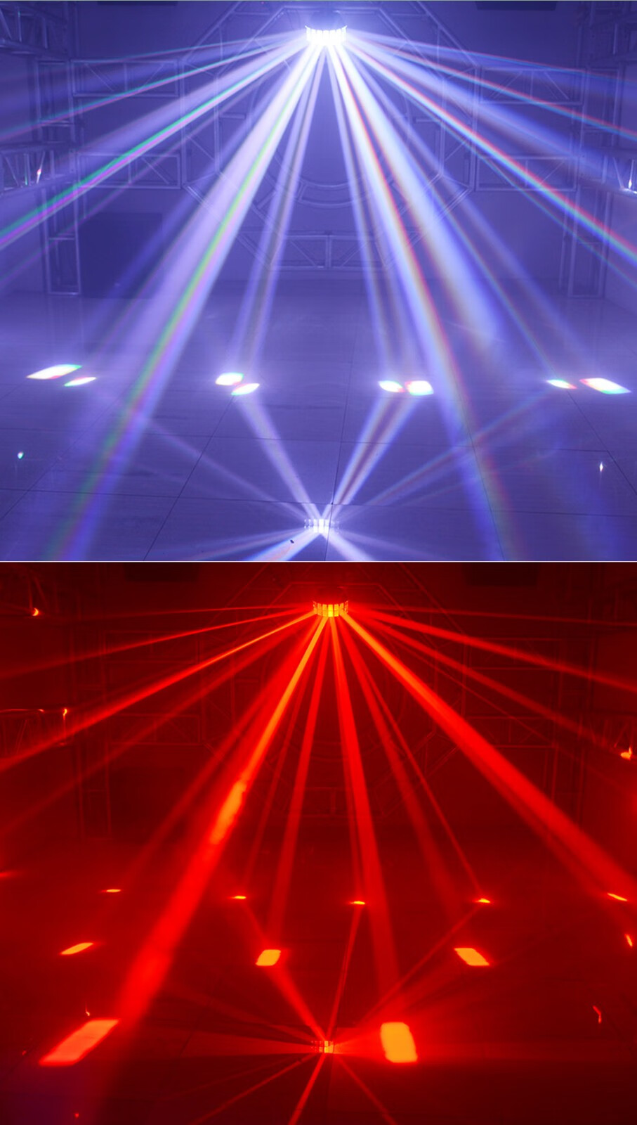 够能耐声控彩灯ktv灯光舞台镭射激光灯氛围照明酒吧灯光光束灯蹦迪灯