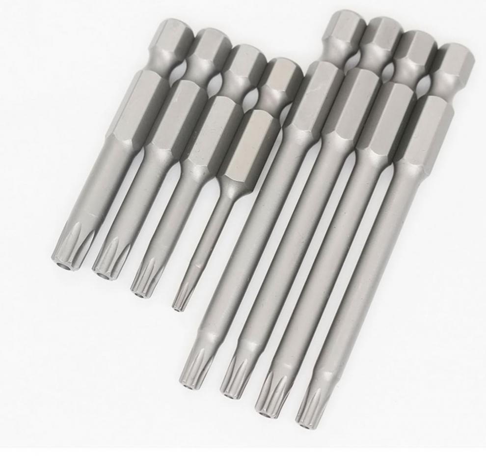 1/4空心梅花批头批咀起子头t8t9t10t15t20t25t27t30t40t45t50t5定制