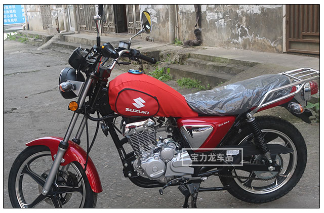 轻骑铃木悍道小太子qs150-6摩托车油箱包套罩皮包骑士包 1.