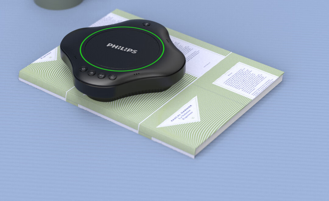 飞利浦philips视频会议全向麦克风蓝牙无线usb桌面扬声器全向麦克风