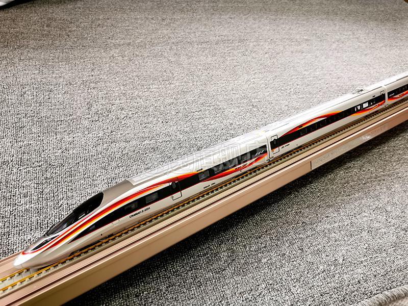 【现货速发】和谐号crh380a动车仿真合金火车礼品复兴号智能高铁模型