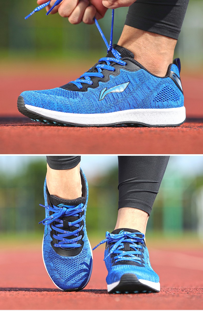 李宁新款田径中考专用体测立定跳远三级跳训练体能测试鞋跑步男女四项