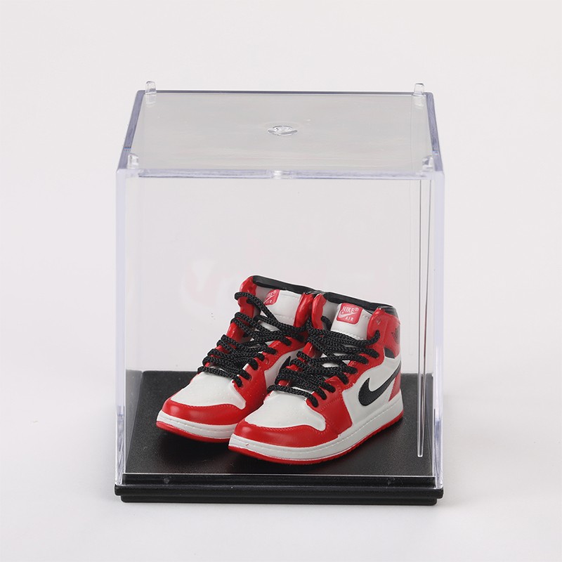 手工迷你小aj模型鞋蓝球明星球鞋墙全套生日礼物手办钥匙挂件汽车载