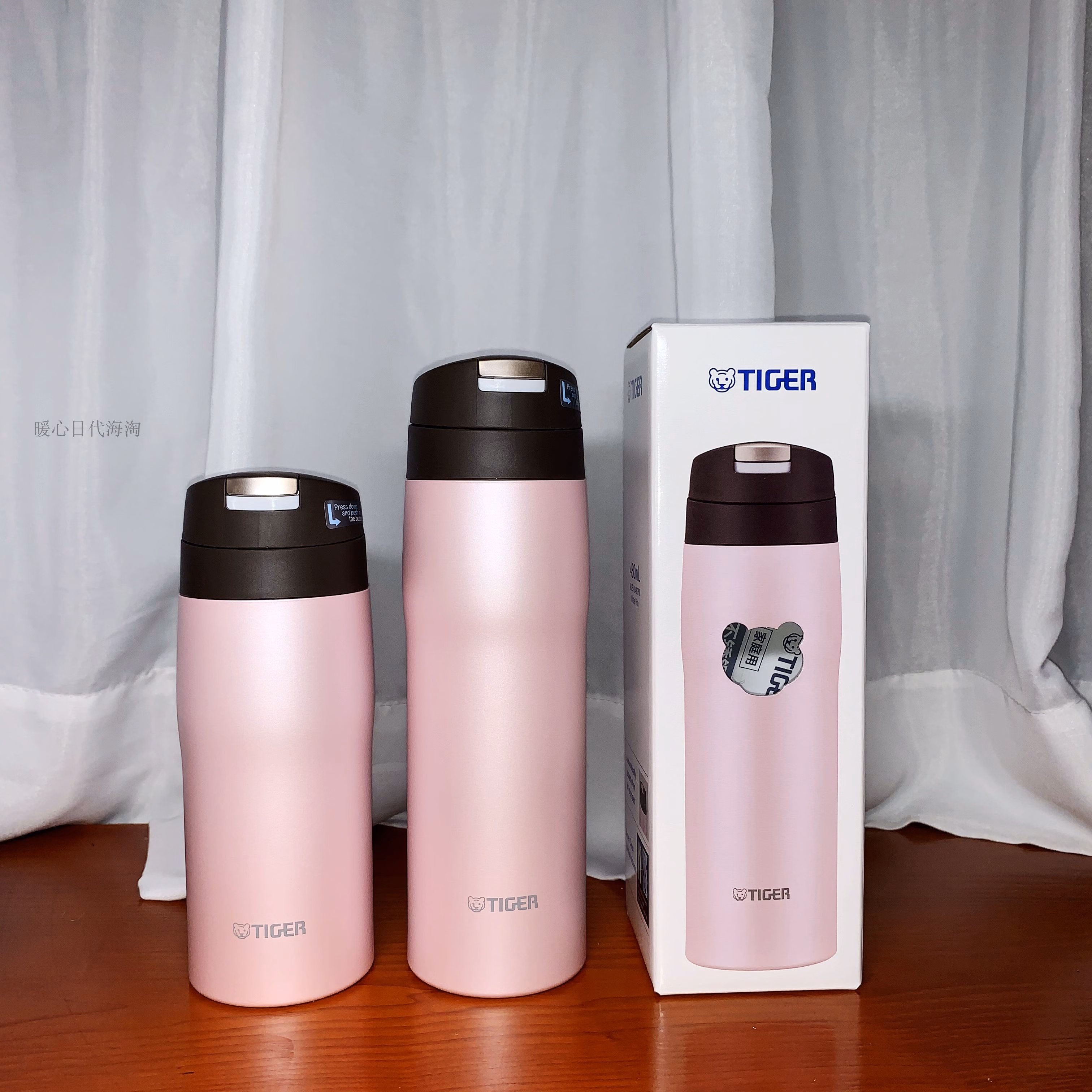 tiger虎牌日本进口超轻梦重力不锈钢保温杯便携水杯mje mjc礼物实用