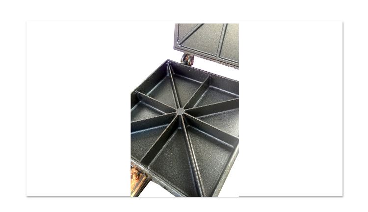 老式米糕模具三角粑烤模具机器不粘锅用品家用米糕老式小吃圆形工具